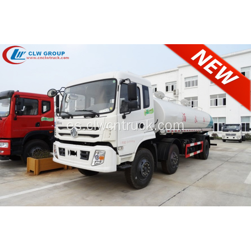 Nueva llegada Dongfeng 6X2 20000 litros camión tanque de agua